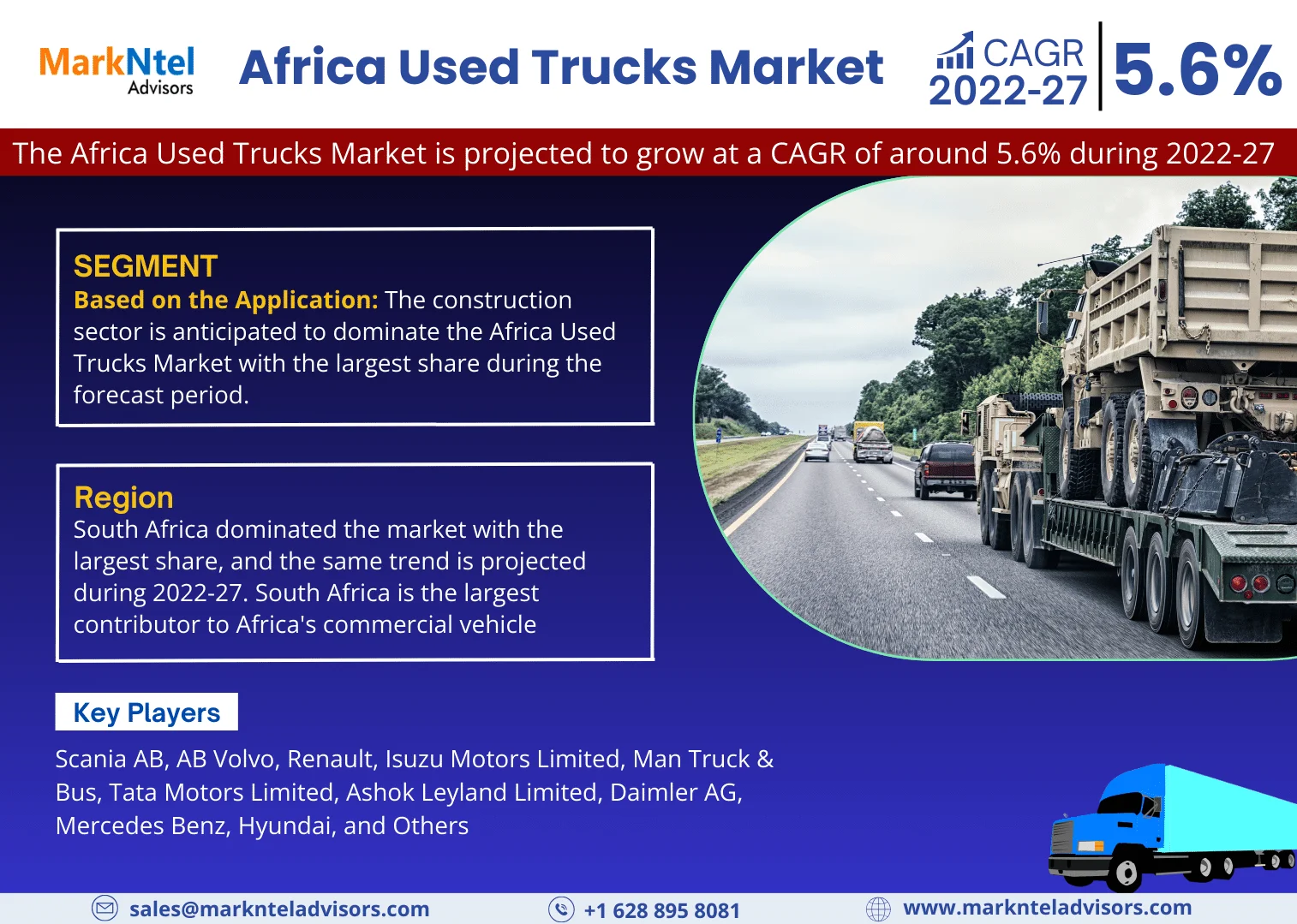 Africa Used Trucks Market Research Report: Forecast (2022-2027)
