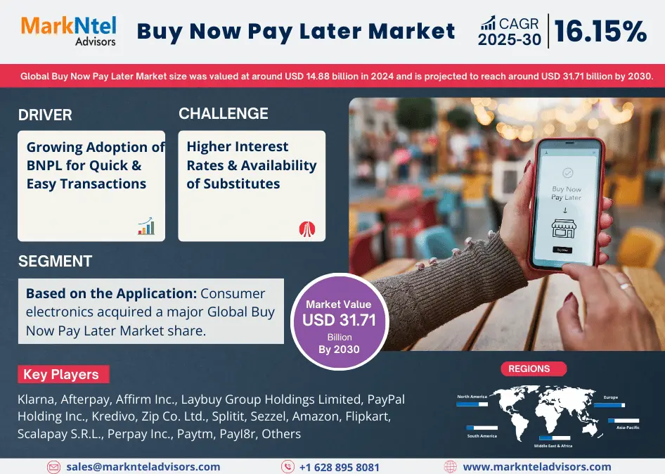 Global Buy Now Pay Later Market Research Report: Forecast (2025-2030)