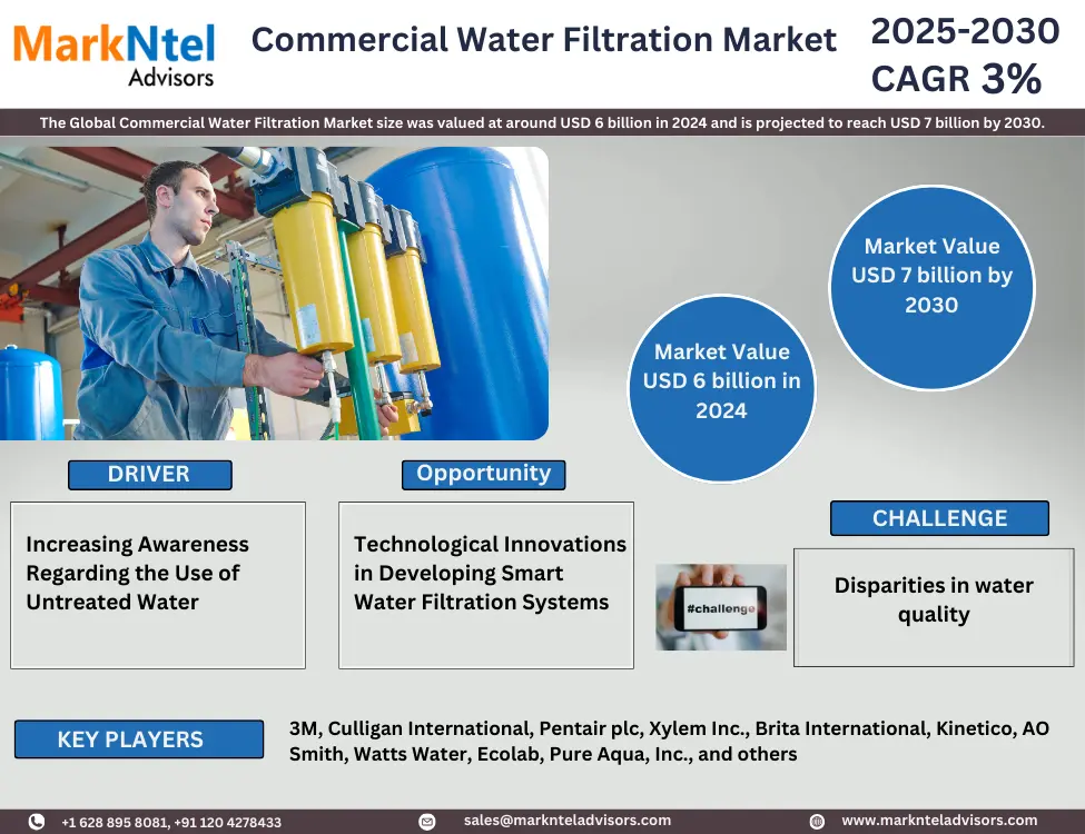 Global Commercial Water Filtration Market Research Report: Forecast (2025-30)