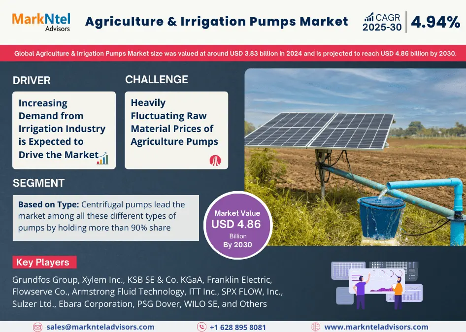 Global Agriculture & Irrigation Pumps Market Research Report: Forecast (2025-2030)
