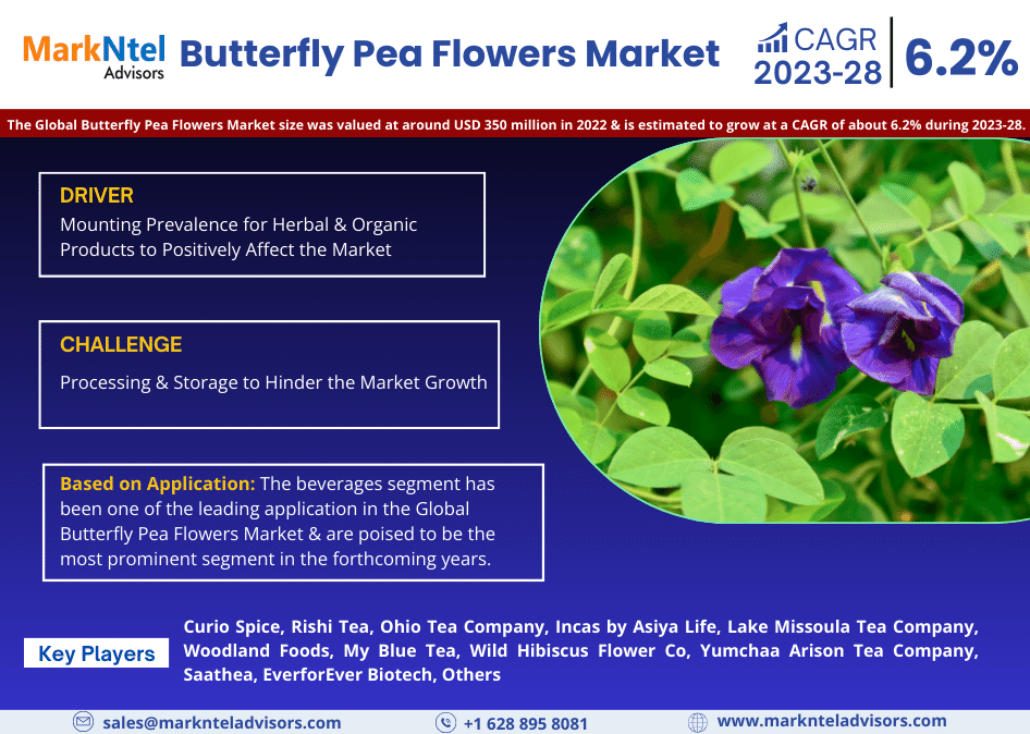 Global Butterfly Pea Flowers Market Research Report: Forecast (2023-2028)