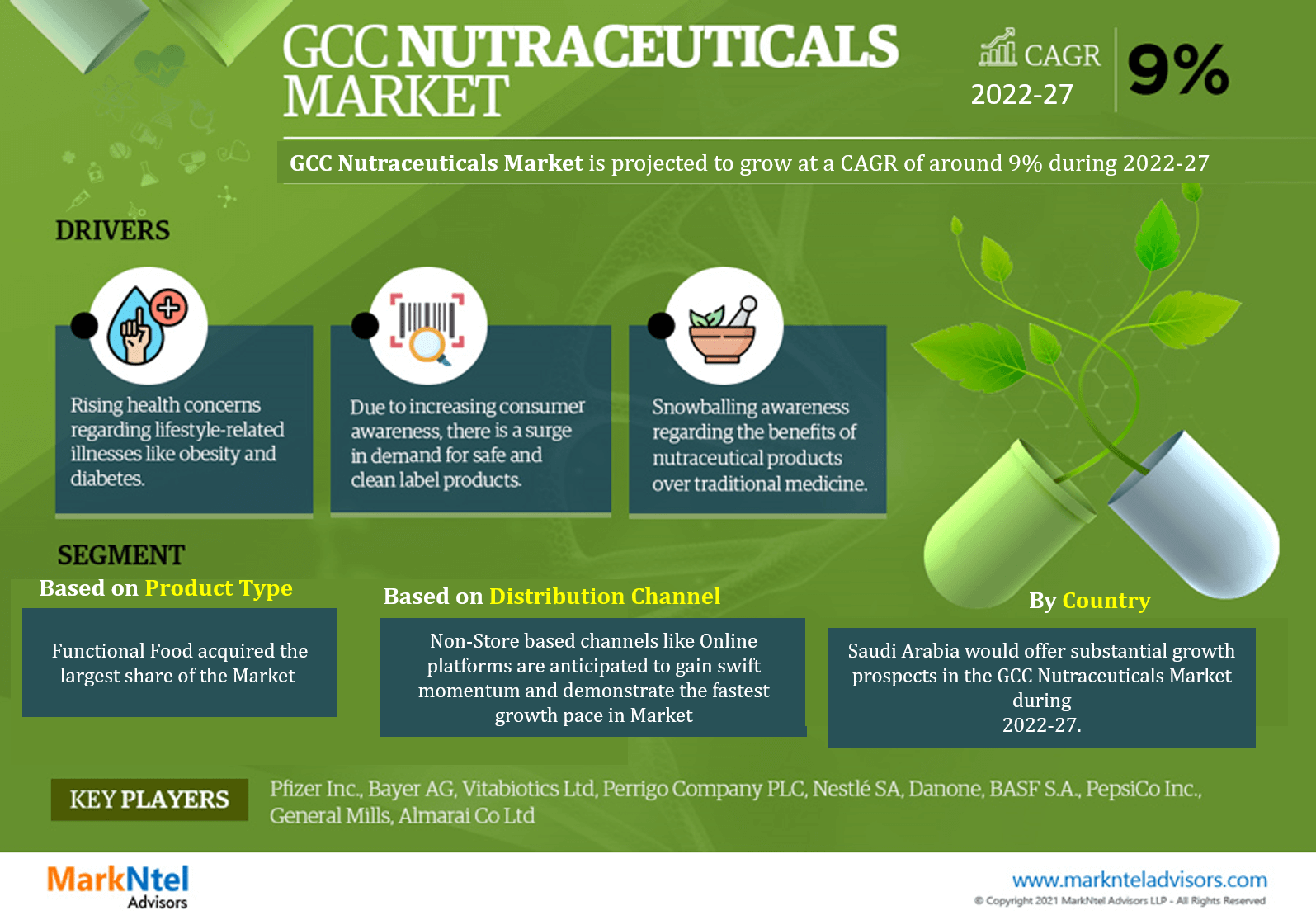 GCC Nutraceuticals Market Research Report: Forecast (2022-2027)