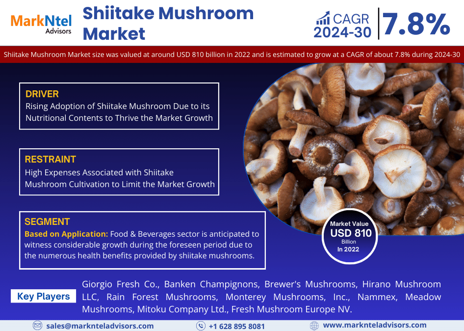 Global Shiitake Mushroom Market Research Report: Forecast (2024-2030)