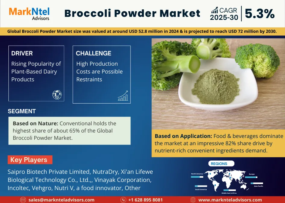 Global Broccoli Powder Market Research Report Forecast: (2025-2030)