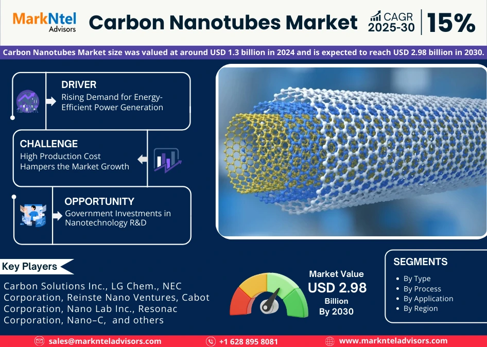 Carbon Nanotubes (CNTS) Market: Growth, Applications & Future Trends (2024-2030)