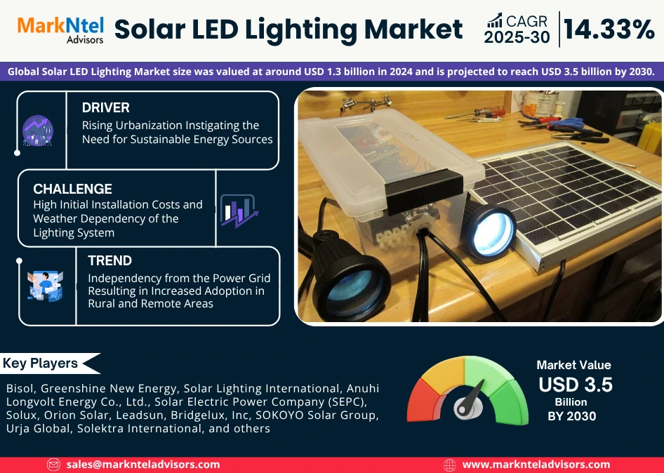 Solar LED Lighting Market Chart & Growth