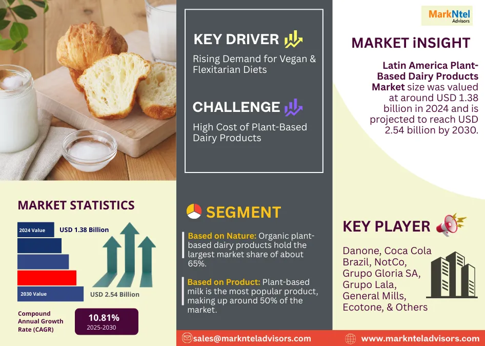 Latin America Plant-Based Dairy Products Market