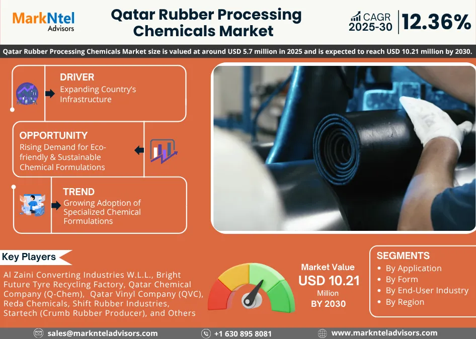Rubber Processing Chemicals Market in Qatar Forecast