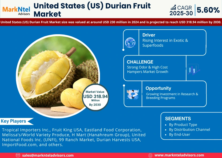 US Durian Fruit Market