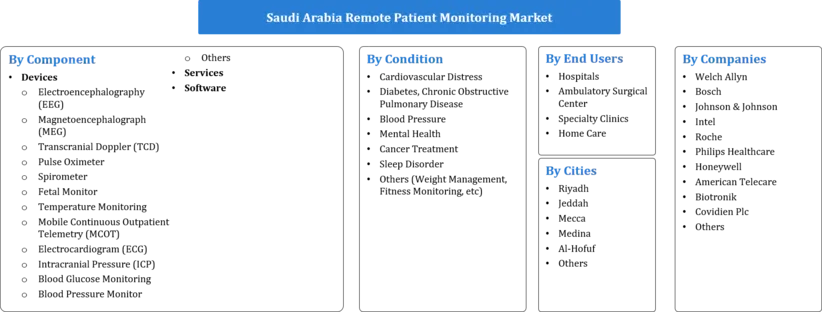 Saudi Arabia Remote Patient Monitoring System Market Segmentation