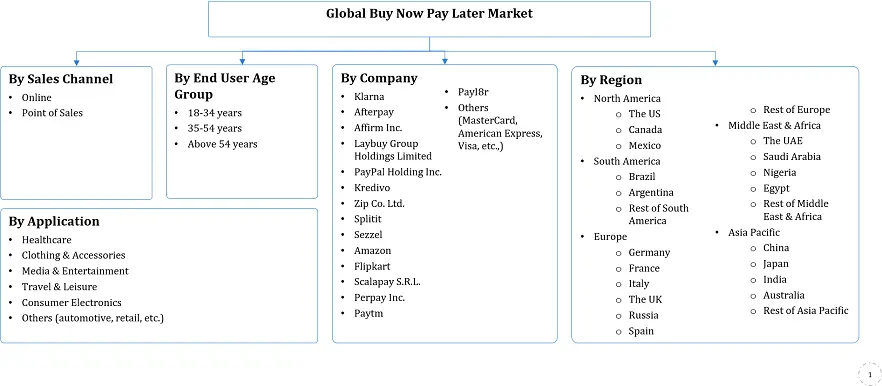 Buy Now Pay Later Market Segmentation