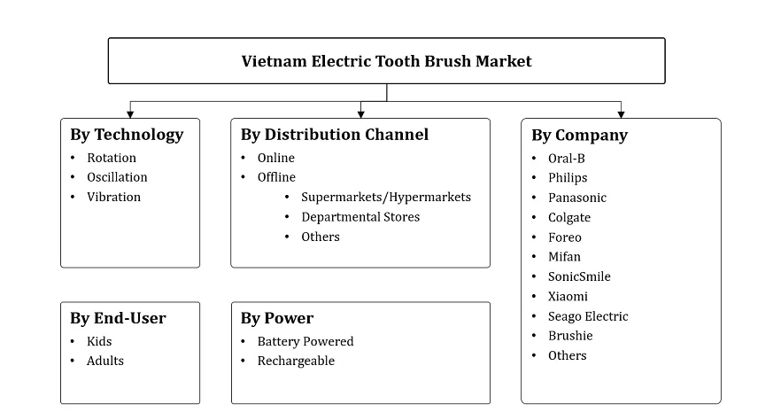 Vietnam Electric Tooth Brush Market Segmentation