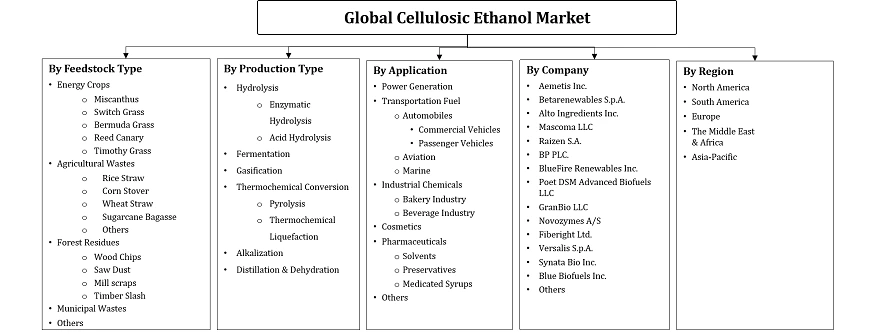 Cellulosic Ethanol Market Segmentation