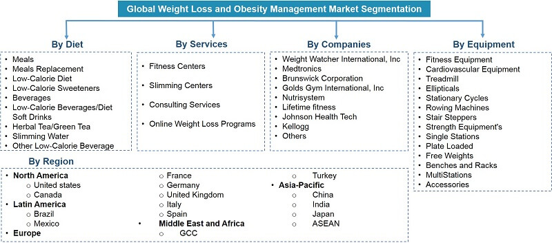 Global Weight Loss and Obesity Management Market Segmentation